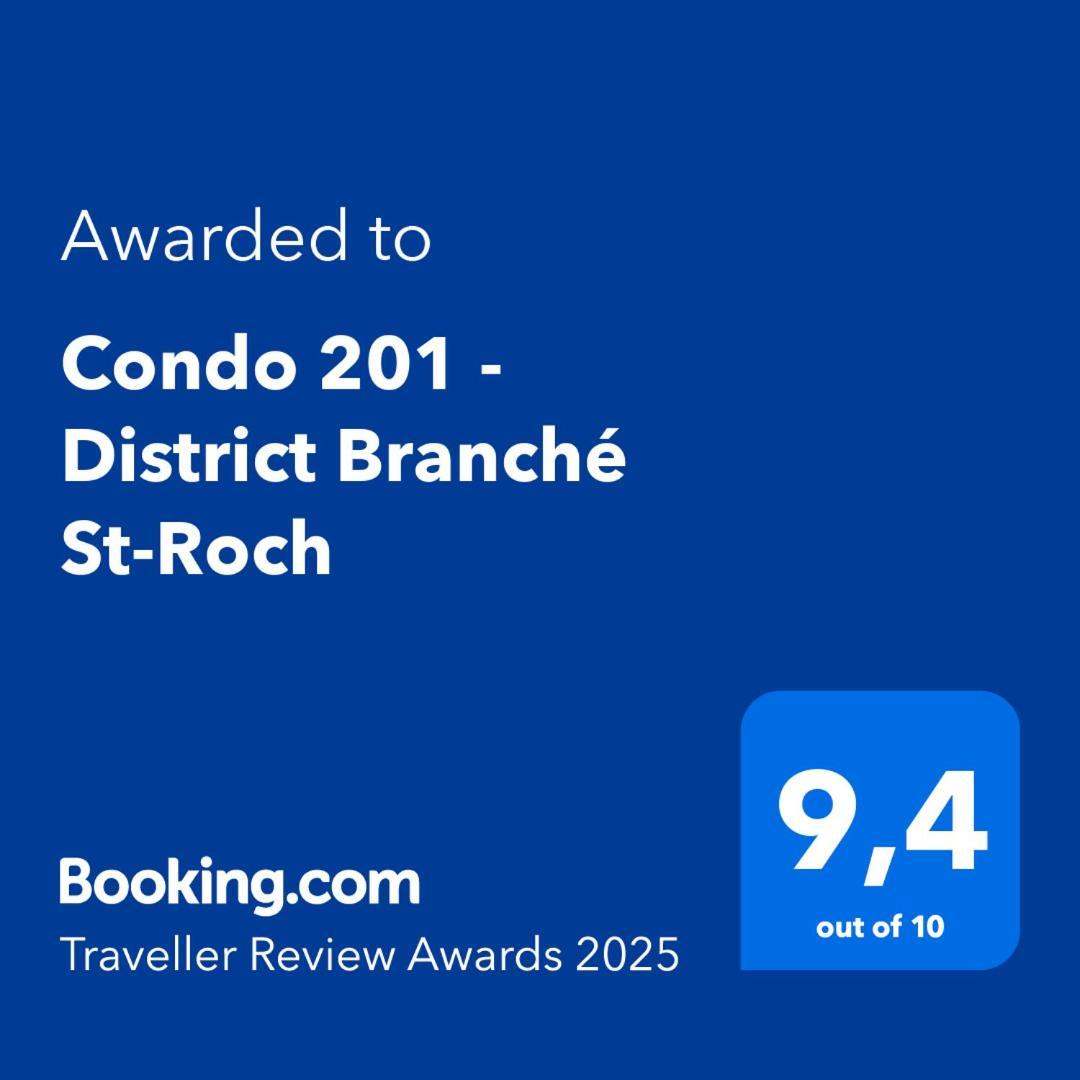 Condo 201 - District Branche St-Roch Québec Zewnętrze zdjęcie
